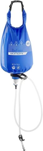 Katadyn BeFree Gravity Water Filter 3L for Camping, Backpacking & Hiking | Easy to Use, BPA-Free, 0.1 Micron Hollow-Fiber Filter Membrane Removes Bacteria, Protozoa, & Sediment up to 1,000L at 2 L/min in Saudi Arabia