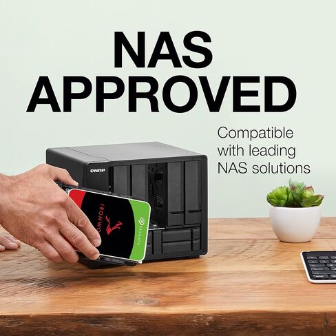 Seagate IronWolf Pro 10TB NAS Internal Hard Drive HDD –CMR 3.5 Inch SATA 6Gb/s 256MB Cache for RAID Network Attached Storage, Data Recovery Service – Frustration Free Packaging (ST10000NE0008) in Kuwait