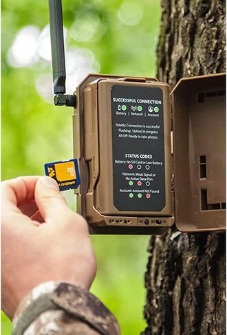 MUDDY Merge 3-Pack Cellular Trail Cameras – 26MP, LTE Dual SIM, Color Night Vision, App Control – Includes 3 Cameras for Ultimate Coverage, Solar Panels, SD Cards, and Cleaning Cloth (3PK) in Saudi Arabia