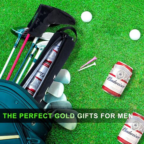 Golf Cooler Bag Golf Accessories for Men and Small Soft Cooler Bags Insulated Beer Cooler Holds a 6 Pack of Cans or Two Bottles of Wine in Saudi Arabia