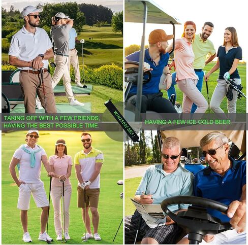 Golf Cooler Bag Golf Accessories for Men and Small Soft Cooler Bags Insulated Beer Cooler Holds a 6 Pack of Cans or Two Bottles of Wine in Saudi Arabia