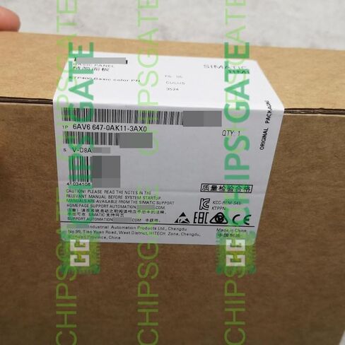 6AV6647-0AF11-3AX0 6AV6 647-0AF11-3AX0 لوحة اللمس الجديدة في المربع in Saudi Arabia