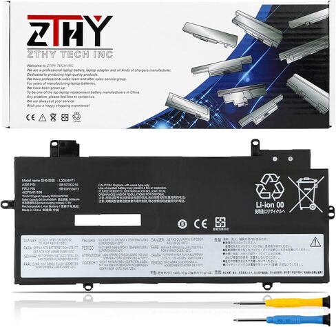 L20C4P71 L20M4P71 Laptop Battery Replacement for Lenovo ThinkPad X1 Carbon 9th 10th 11th Gen,ThinkPad X1 Yoga 6th 7th 8th Gen 2021 2022 2023 Series L20D4P71 L20L4P71 5B10W13973 SB11M89857 15.44V 57Wh in Saudi Arabia