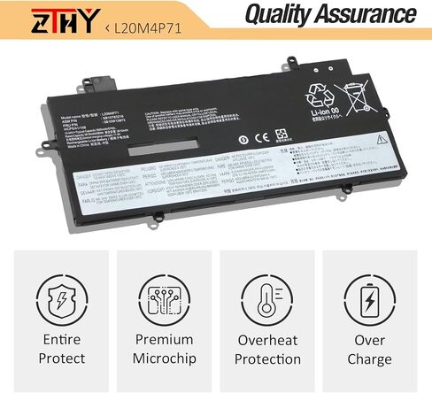 L20C4P71 L20M4P71 Laptop Battery Replacement for Lenovo ThinkPad X1 Carbon 9th 10th 11th Gen,ThinkPad X1 Yoga 6th 7th 8th Gen 2021 2022 2023 Series L20D4P71 L20L4P71 5B10W13973 SB11M89857 15.44V 57Wh in Saudi Arabia