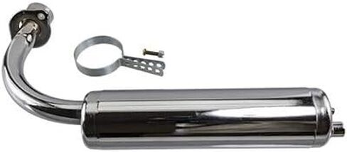 Zeda BT80 Chrome Muffler in Saudi Arabia