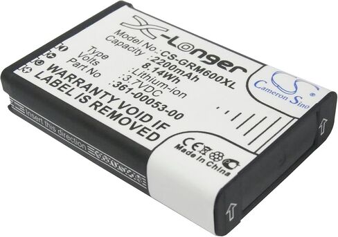 Battery Replacement for Garmin Alpha 100 Handheld, Montana 600, Montana 600T, Montana 600t Camo, Montana 650, Montana 650T, Monterra Part NO 010-11599-00, 010-11654-03, 361-00053-00 361-00053-04 in Saudi Arabia