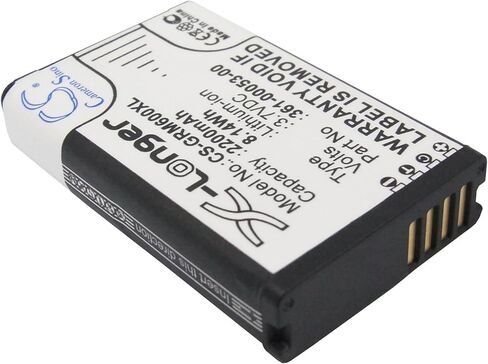 Battery Replacement for Garmin Alpha 100 Handheld, Montana 600, Montana 600T, Montana 600t Camo, Montana 650, Montana 650T, Monterra Part NO 010-11599-00, 010-11654-03, 361-00053-00 361-00053-04 in Saudi Arabia
