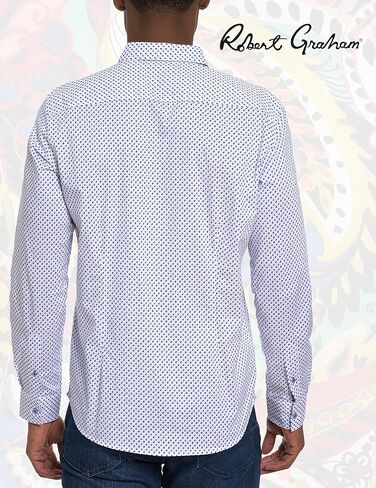 Robert Graham Men Big SUR Long Sleeve Button Down Shirt, Multi, XX-Large in Saudi Arabia