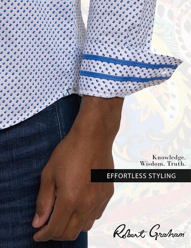 Robert Graham Men Big SUR Long Sleeve Button Down Shirt, Multi, XX-Large in Saudi Arabia