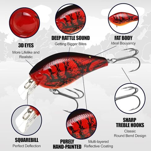 Lucky Craft Fishing Lure LC 2.0DRS ~ صوت حشرجة الموت العميق ~ ، crankbait in Saudi Arabia