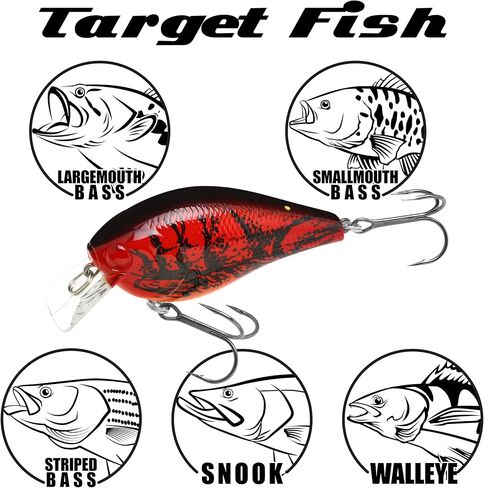 Lucky Craft Fishing Lure LC 2.0DRS ~ صوت حشرجة الموت العميق ~ ، crankbait in Saudi Arabia