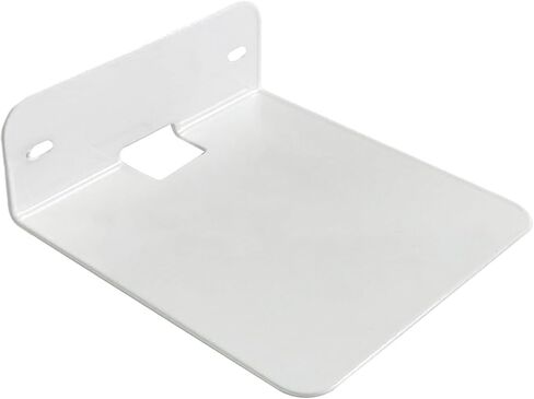 Small Wall Shelf Speaker Stand,Universal Rear Speaker Shelves for Samsung, Sony, JBL,Sonos,Floating Wall Mount for Webcam, Mesh Router (White-1) in Kuwait