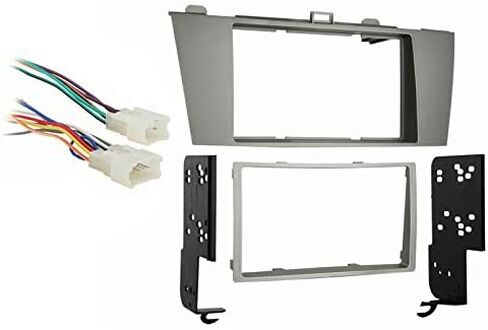 Harmony Audio Compatible with Toyota Camry Solara 2004 2005 2006 2007 2008 Double DIN Stereo Harness Radio Install Dash Kit in Saudi Arabia