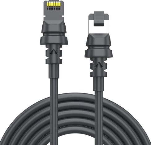 50ft Starlink Standard Gen 3 Cable - 32ft/50ft/75ft/100ft/150ft ، كابل الشبكة الخارجي المقاوم للماء متوافق مع جهاز توجيه Starlink Gen 3 والطبق in Kuwait