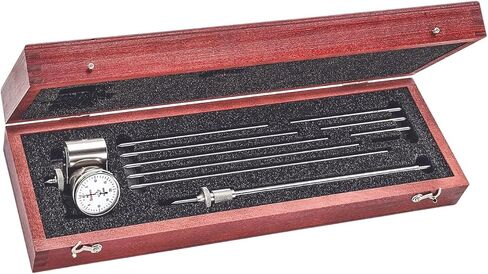 قرص تشويه العمود المرفقي من Starrett/مقياس الضغط مع ملحق موازنة - نطاق 2-3/8 بوصة - 18 بوصة، قراءة قرص 0-20-0، تخرج 001 بوصة - 696Z in Saudi Arabia