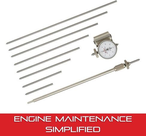 قرص تشويه العمود المرفقي من Starrett/مقياس الضغط مع ملحق موازنة - نطاق 2-3/8 بوصة - 18 بوصة، قراءة قرص 0-20-0، تخرج 001 بوصة - 696Z in Saudi Arabia