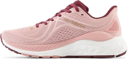 New Balance Women's Fresh Foam X 860 V13, Pink Moon/Nb Burgundy, 8.5 in Saudi Arabia