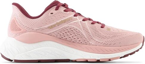 New Balance Women's Fresh Foam X 860 V13, Pink Moon/Nb Burgundy, 8.5 in Saudi Arabia