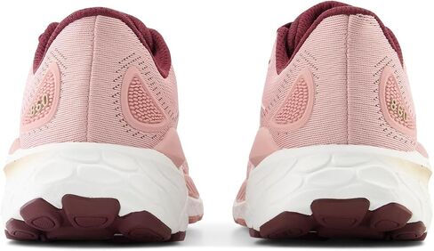 New Balance Women's Fresh Foam X 860 V13, Pink Moon/Nb Burgundy, 8.5 in Saudi Arabia
