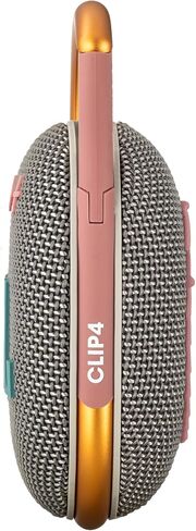 مقطع JBL 4 مكبر صوت بلوتوث المحمول مع Carabiner المدمج | مكبرات الصوت اللاسلكية المضادة للماء IP67 للسفر والهواء الطلق | صوت جريء ، عمر بطارية طويل (أزرق) + محول USB + قطعة قماش من الألياف الدقيقة in Kuwait
