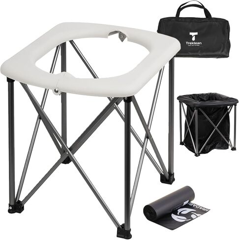 Portable Toilet for Camping Toulet Foldable Porta Potty for Adults Toilet Seat for Outdoor Travel in Saudi Arabia
