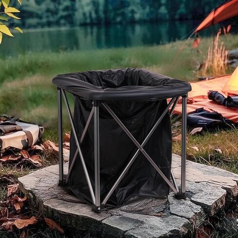 Portable Toilet for Camping Toulet Foldable Porta Potty for Adults Toilet Seat for Outdoor Travel in Saudi Arabia