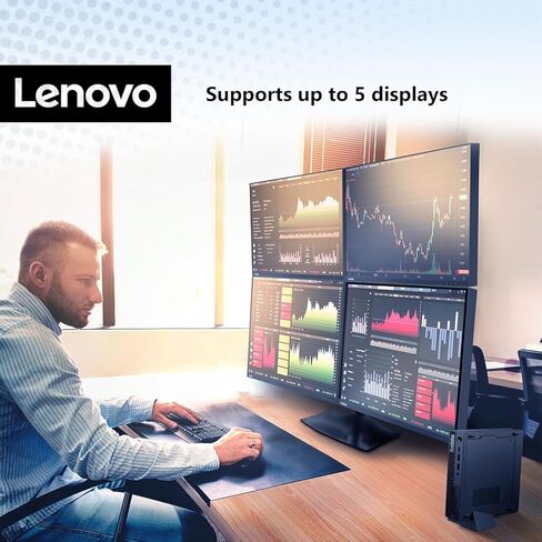 Lenovo ThinkCentre P3 Tiny AI Workstation Desktop ، Intel Core Ultra 5 235 VPRO ، Intel ARC Graphics ، 32GB DDR5 ، 1TB SSD ، DP ، HDMI ، Wi-Fi 6 ، Windows 11 Pro in Kuwait