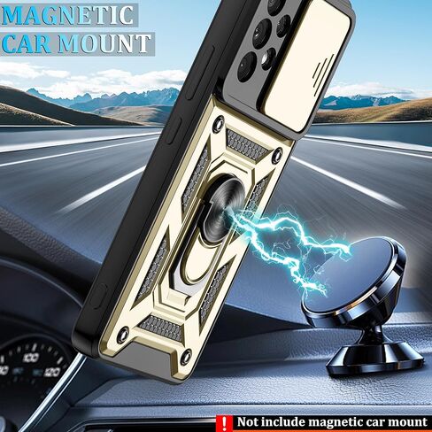 بالنسبة إلى Samsung Galaxy A53 5G Case مع 2 حامي شاشة HD + غطاء الكاميرا الشريحة ، و 360 درجة من RING Ring Ring [GLAINT STROWRACKPRAIN in Kuwait