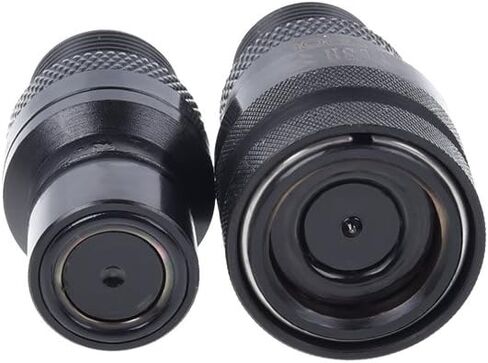 Alphacool 17368 Eiszapfen Quick Release Connector kit with Double Bulkhead G1/4 Inner Thread - deep Black Water Cooling Fittings in Saudi Arabia