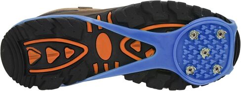 P ISkid Mpons with 5 Teeth - G for Winter Clim and Outdoor Activities - Fits Various Footwear (M) in Saudi Arabia
