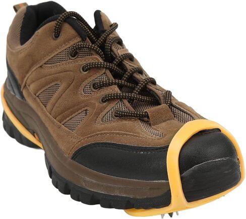 P ISkid Mpons with 5 Teeth - G for Winter Clim and Outdoor Activities - Fits Various Footwear (M) in Saudi Arabia
