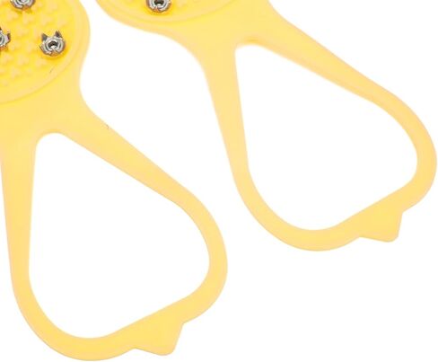 P ISkid Mpons with 5 Teeth - G for Winter Clim and Outdoor Activities - Fits Various Footwear (M) in Saudi Arabia