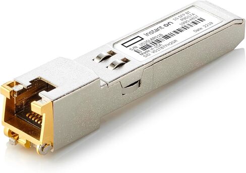 HPE Networking Fore على 1G SFP RJ45 TRANSCEIVER لـ COPPER ETHERNET CATENTING 5E تصل إلى 100 متر (R9D17A) in Kuwait