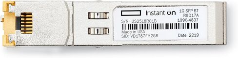 HPE Networking Fore على 1G SFP RJ45 TRANSCEIVER لـ COPPER ETHERNET CATENTING 5E تصل إلى 100 متر (R9D17A) in Kuwait