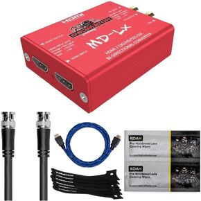 Decimator MD-LX HDMI/SDI محول ثنائي الاتجاه مع حزمة ديلوكس (5 عناصر) in Kuwait