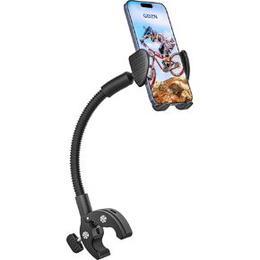 GDZN Phone Holder for Wheelchair/Stroller/Treadmill/Spin Bike/Mic Stand/Boat/Exercise Bike - 360°Adjustable Handlebar Clamp, Compatible with iPhone 16/15 Pro Max 4.7-7" Cell Phone in Saudi Arabia