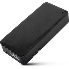 Targus USB C Docking Station Universal DV4K, USB C Laptop Docking Station Dual Monitor 2 HDMI, 65W Power, DisplayLink Works w/Operating Systems Like Windows, Mac, Android, iOS (DOCK310USZ) (Renewed) in Kuwait