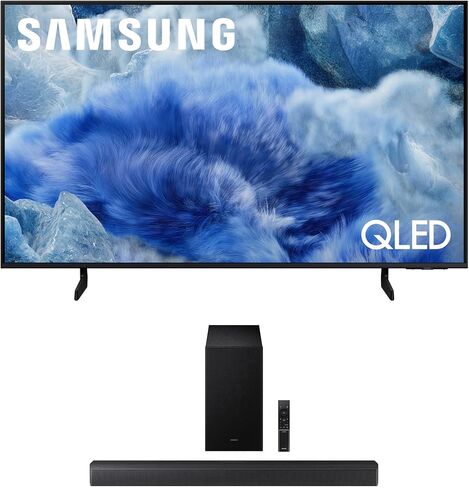 Samsung QN32Q8FAAFXZA 32 بوصة فئة QLED Q8F 4K VISION AI SMART TV مع HW-QS700F 3.1.2 CH DOLBY ATMOS Soundbar and sprowofer (2025) in Kuwait