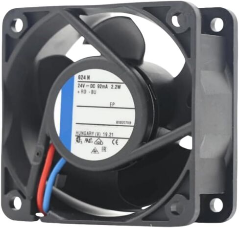 624n مروحة 6cm لـ 24v 92ma 2.2w 6025 60x60x25mm 624 N 2-Ware مروحة التبريد in Saudi Arabia