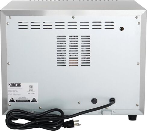 يحمل فرن Kratos التجاري ، فرن الحمل الحراري الكهربائي نصف الحجم ، أربعة مقاليات من ألواح نصف الحجم ، 120 فولت (29 م-002) in Kuwait