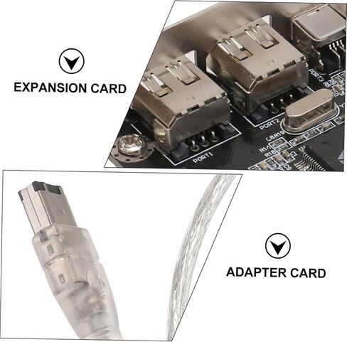 Homoyoyo PCI Express Controller Card مع منافذ خارجية دبوس دبوس من موانئ دبوس لأجهزة الكمبيوتر المكتبية. in Saudi Arabia