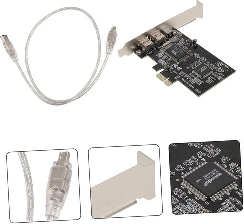 Homoyoyo PCI Express Controller Card مع منافذ خارجية دبوس دبوس من موانئ دبوس لأجهزة الكمبيوتر المكتبية. in Saudi Arabia