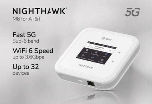 Netgear - Nighthawk M6 5G Hotplof SPOMPOT MR6110 in Saudi Arabia