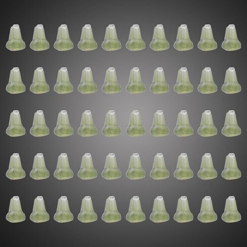50PCS Fishing Bait Stops with Fishing Bobber Stopper for Fishing Tackle Accessory(Green) in Saudi Arabia