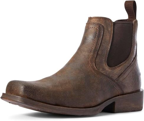 Ariat mens Midtown Rambler Western Boot , Barn Brown , 12 2E US in Saudi Arabia