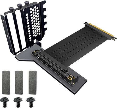 حامل قوس GPU العمودي مع PCIE 3.0 x16 Gen4/3 Cable 7pci VGA 4090 GPU Mount Kit Bracket in Saudi Arabia