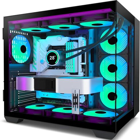 ضبط ارتفاع قوس GPU لعمود مستوى 4060 5090 6090 7900 حامل طرز بطاقة رسومات متعددة حامل بطاقة فيديو عالية التعديل. in Kuwait