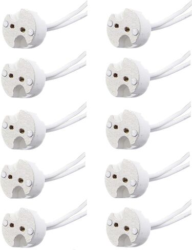 Bioluz LED 10 عبوات MR16 LED 50W هالوجين مكافئ عكس الضوء 7W 3000K 12v AC/DC UL مدرج in Kuwait