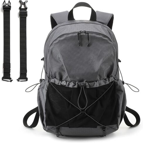 Lightweight Hiking Backpack, Camping Backpack 20L Small Backpacks Water Resistant Daypack for Women Men (Black) in Saudi Arabia