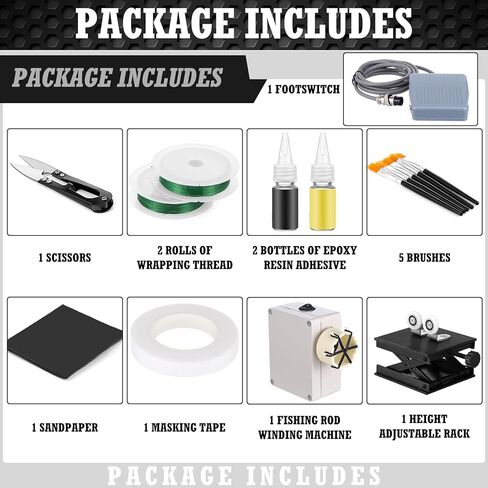 15 PCS مجموعة إصلاح قضيب الصيد تشمل 3 أجهزة كمبيوتر مثبتة قضيب وآلة لترويغ مجموعة 2 خيط 1 شريط 5 فرش in Kuwait